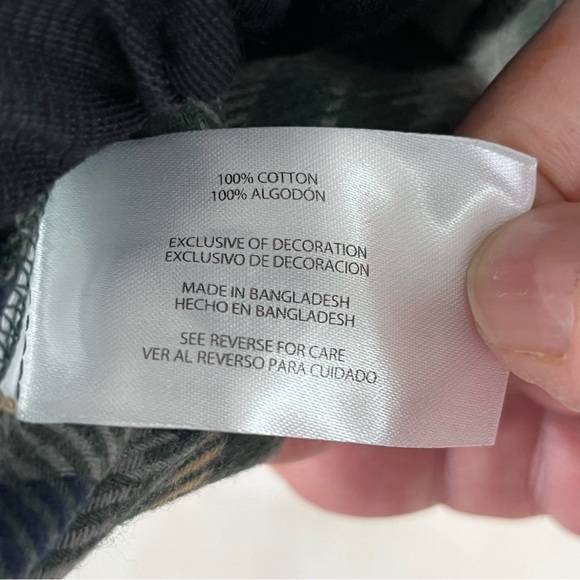 Woolrich Men’s Brawny Heavyweight Flannel Shirt Size XXL Dusty Olive Green NWT - Picture 10 of 11